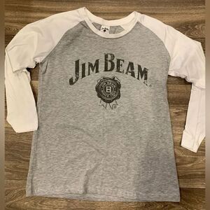 Jim Beam ladies long sleeve tee shirt.  Size: XL.  NWOT.